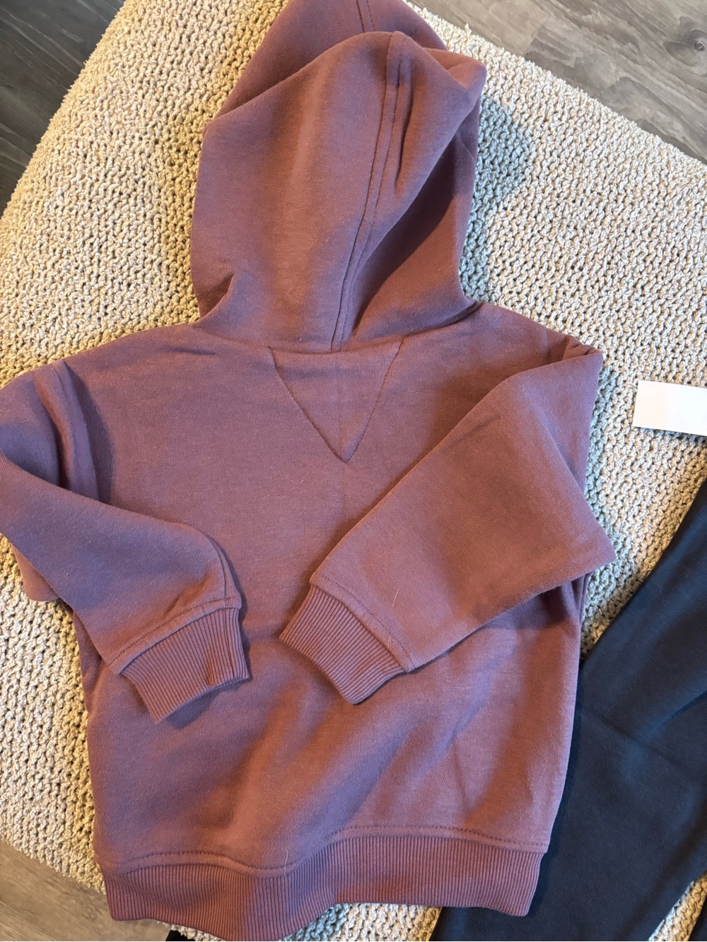 Calvin Klein Jeans Kids Mauve Hooded Sweatshirt